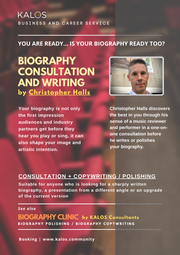 Biography Consultation and Writing
